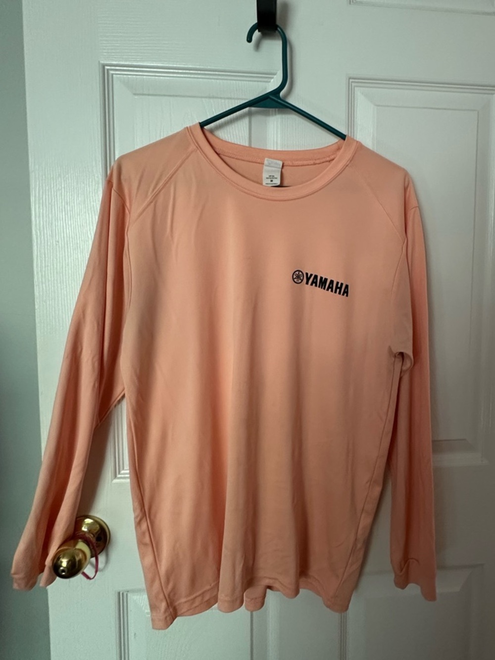 Yamaha | Paragon | Women's Long-Sleeve Tee in Peach